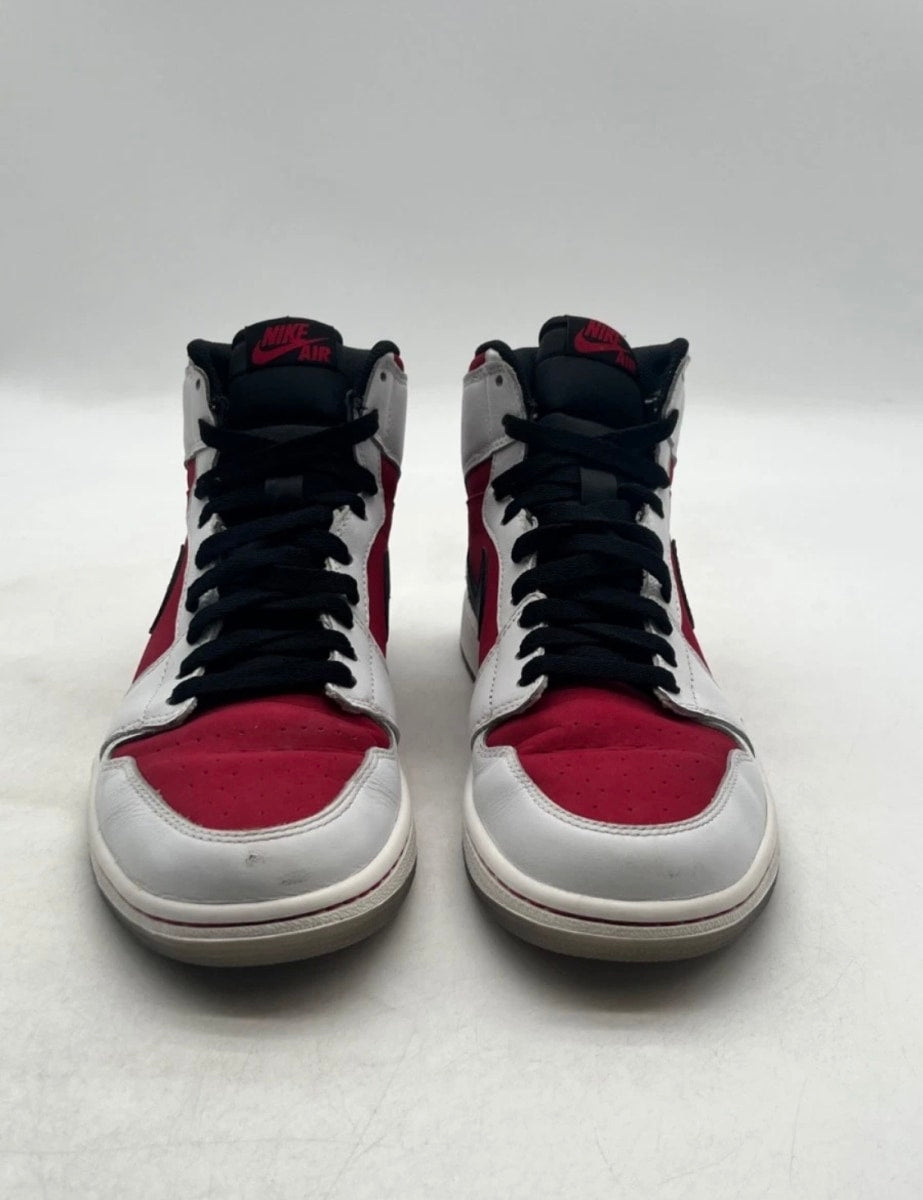 Jordan 1 Retro Carmine (2014) 9.5 (Moderately Worn Pre-Owned)JordanWhite/Black/Carmine - Image 2