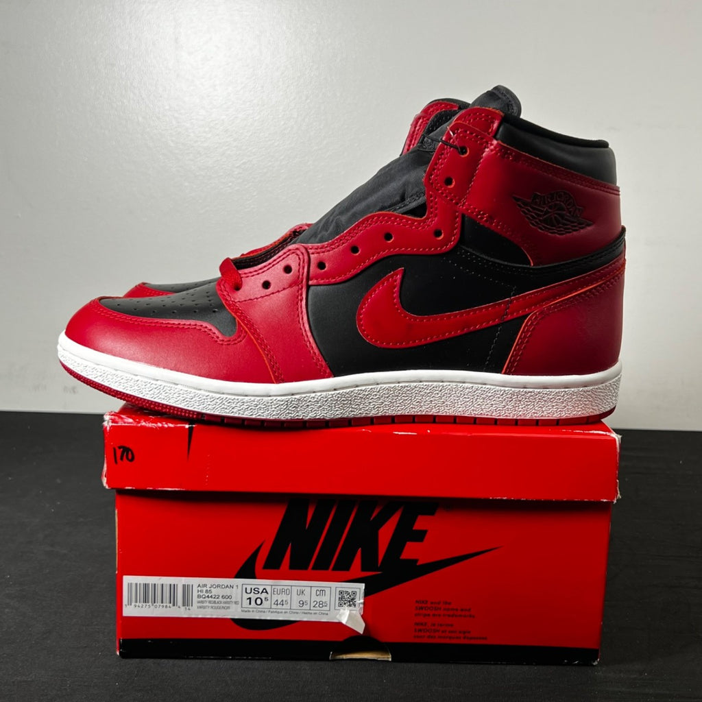 Jordan 1 Retro High '85 Varsity Red 10.5 (New Pre-Owned)JordanVarsity Red/Black-Varsity Red-White - Image 3