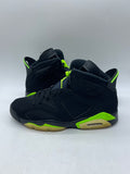 Jordan 6 Retro Electric Green 11 (Moderately Worn Pre-Owned) - Image 1