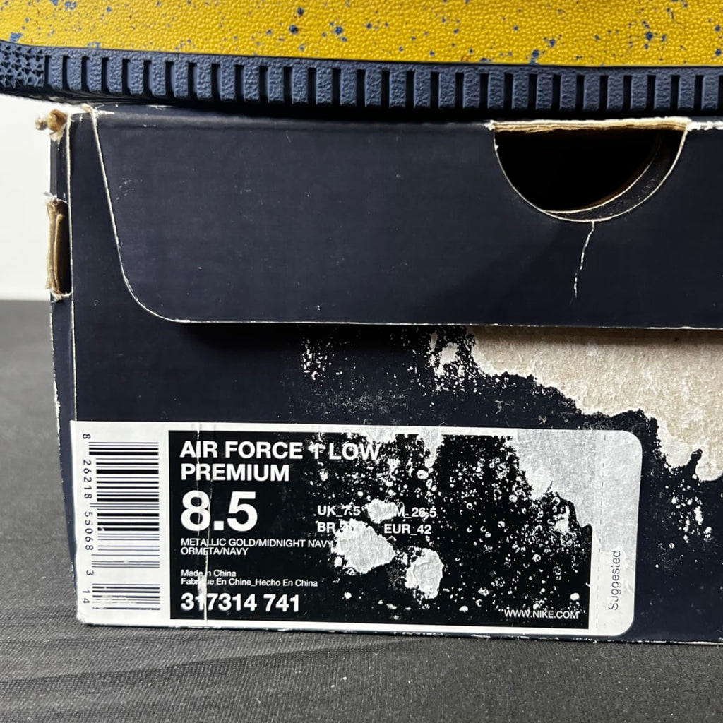 Nike Air Force 1 Low Premium 'Barkley Pack' 8.5 (Moderately Worn Pre-Owned)Nike - Image 4