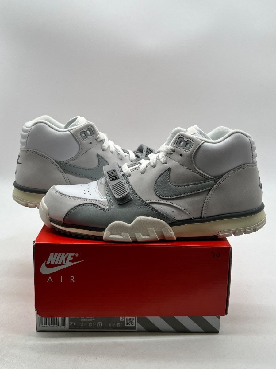 Nike Air Trainer 1 Photon Dust Light Smoke Grey 9.5 (Lightly Worn Pre-Owned)NikePhoton Dust/Light Smoke Grey-Smoke Grey-White - Image 1