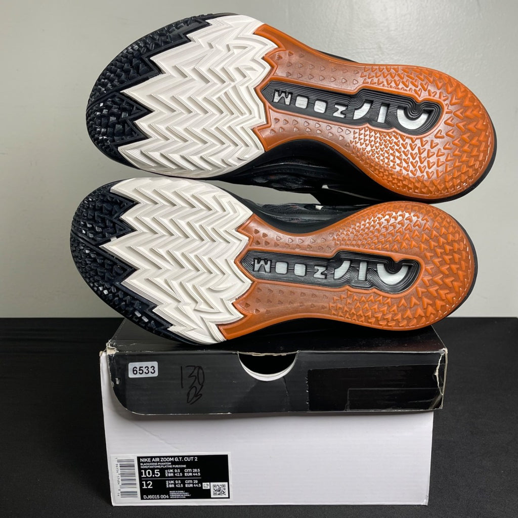 Nike Air Zoom GT Cut 2 Black Phantom Orange (Size 10.5) - Image 5