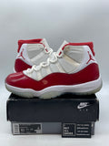 Jordan 11 Retro Cherry (2022) 10 (Heavily Worn Pre-Owned) - Image 1