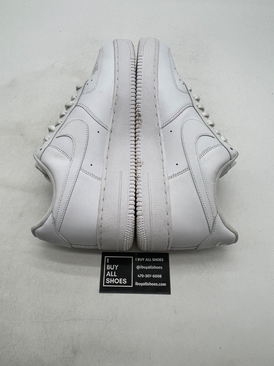 Nike Air Force 1 Low '07 White 11 (Lightly Worn Pre-Owned) - Image 6