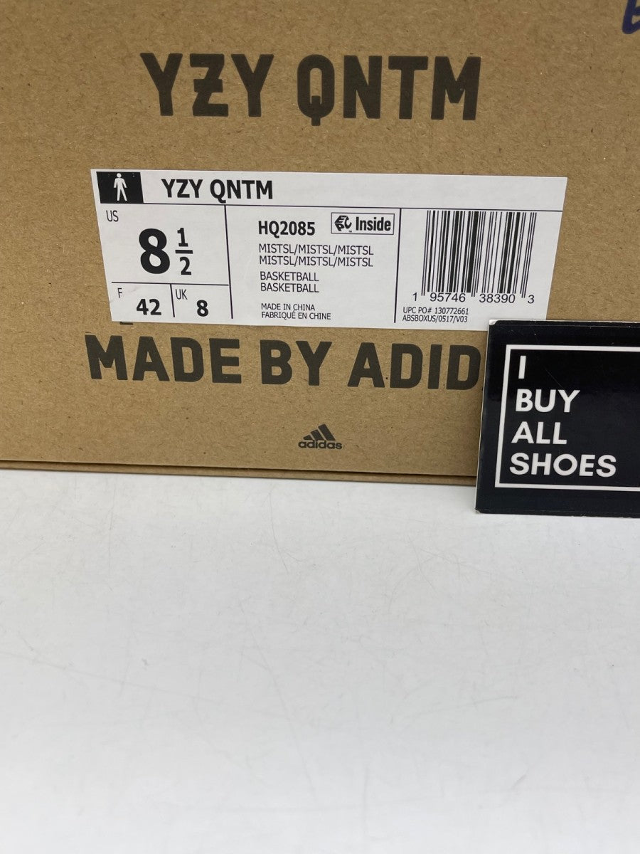 adidas Yeezy QNTM Mist Slate 8.5 (Moderately Worn Pre-Owned) - Image 9