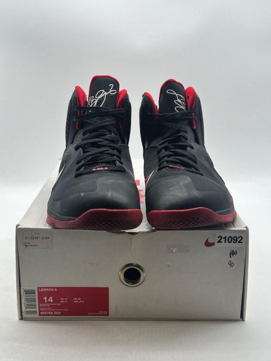 Nike LeBron 9 Miami Heat Away 14 (Heavily Worn Pre-Owned) - Image 2
