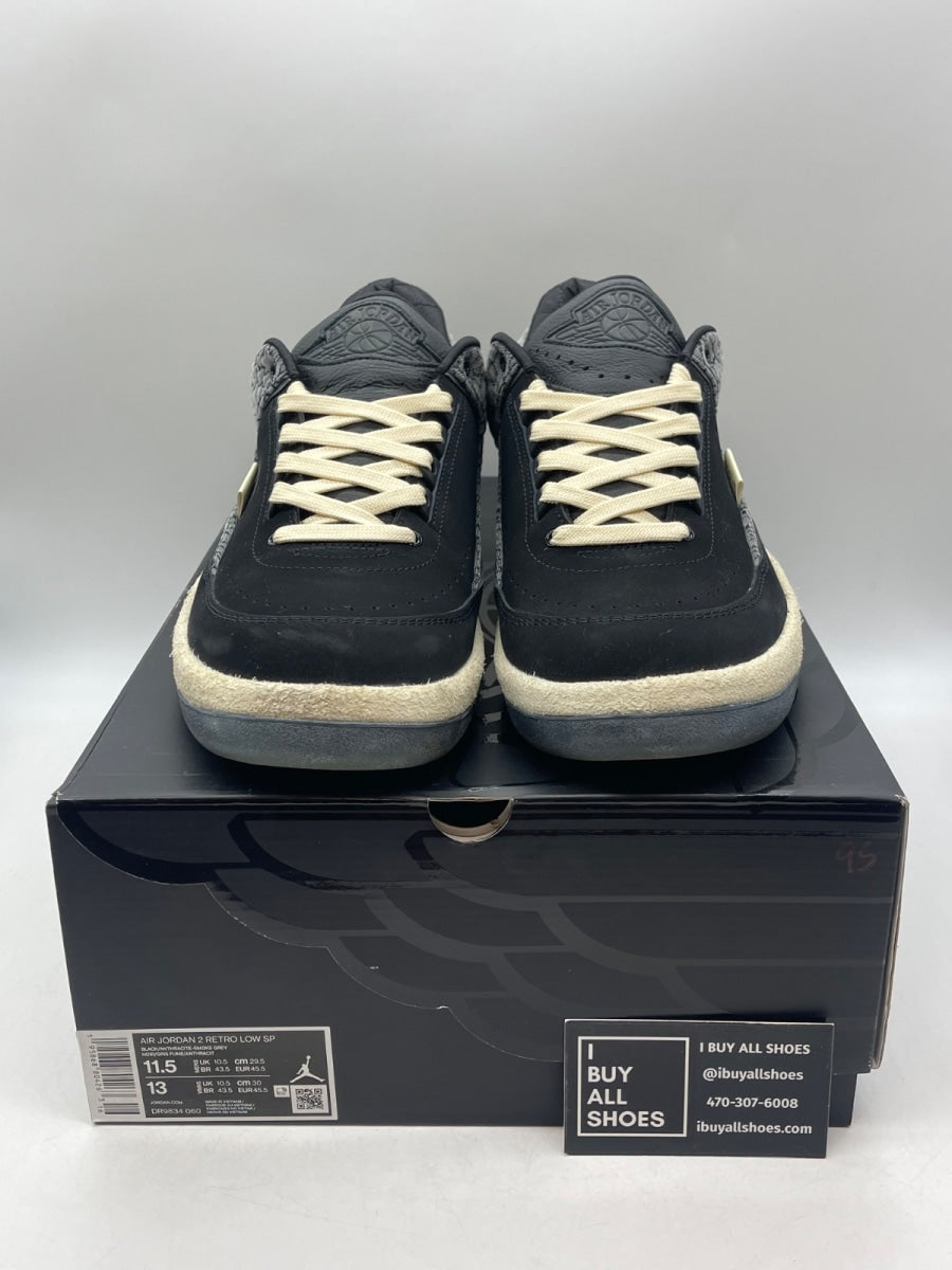 Jordan 2 Retro Low Responsibility 11.5 (Moderately Worn Pre-Owned) - Image 2