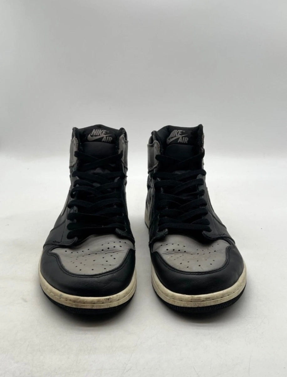 Jordan 1 Retro High Shadow (2018) 13 (Heavily Worn Pre-Owned)JordanBlack/Medium Grey-White - Image 5