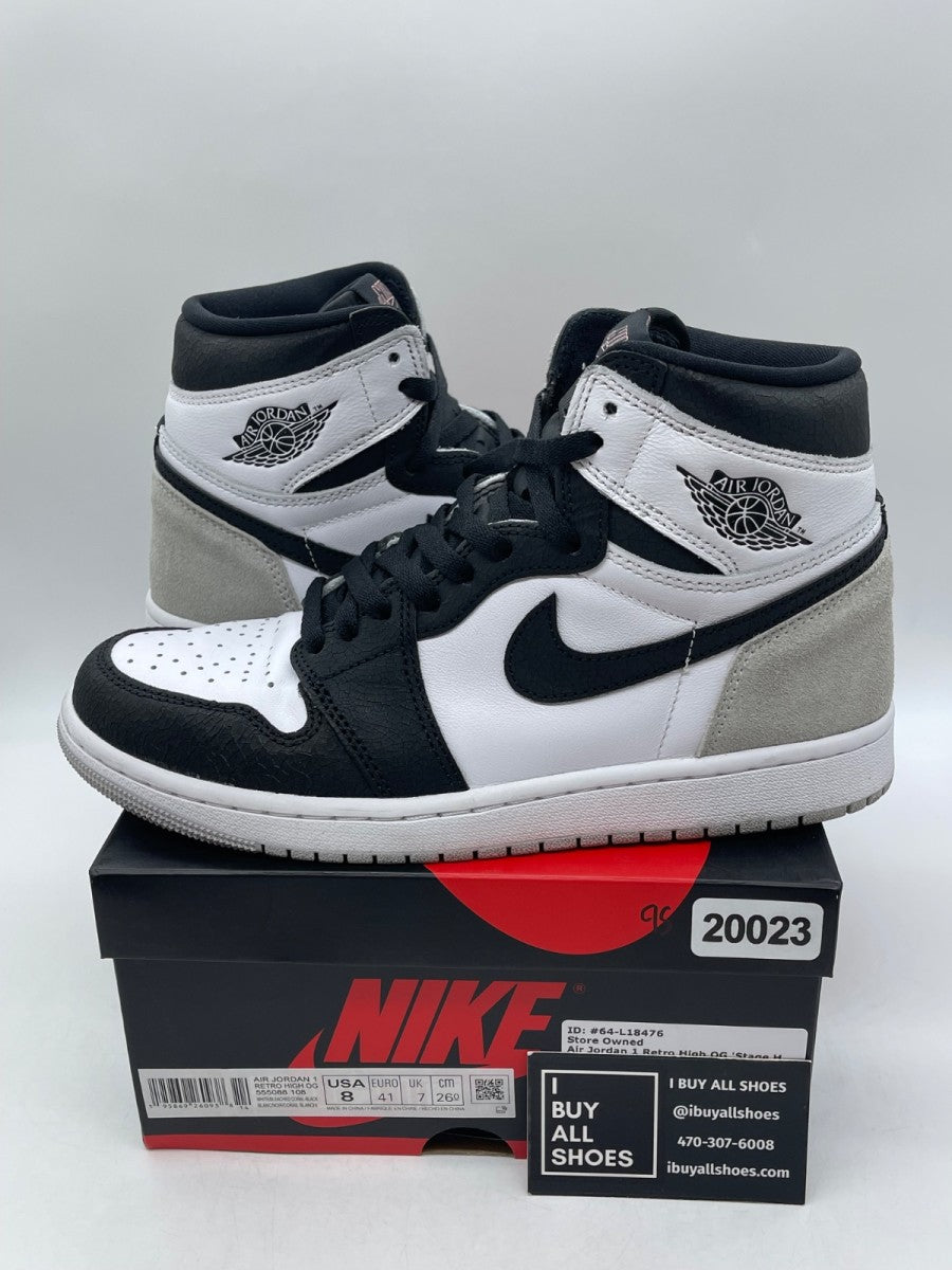 Jordan 1 Retro High OG Bleached Coral 8 (Moderately Worn Pre-Owned) - Image 1