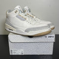 Jordan 3 Retro Craft Ivory 13 (Moderately Worn Pre-Owned)JordanIvory/Grey Mist/Cream - Image 1