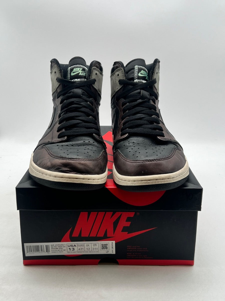 Jordan 1 Retro High Light Army Rust Shadow Patina 13 (Moderately Worn Pre-Owned) - Image 2