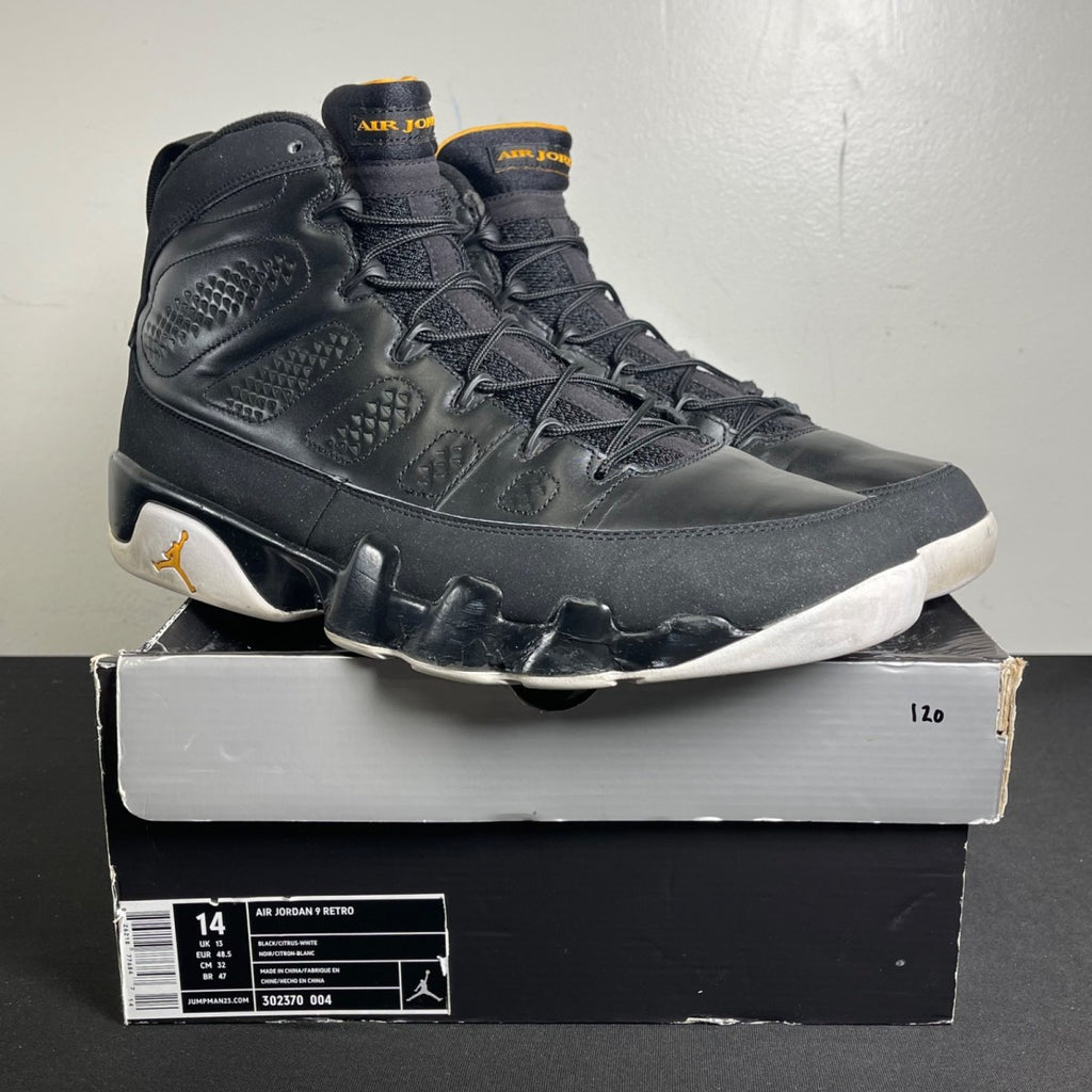 Jordan 9 Retro Citrus (Size 14) - Image 1