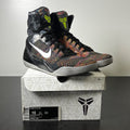 Nike Kobe 9 Elite Masterpiece 10 (Moderately Worn Pre-Owned)NikeBlack/Metallic Silver-Volt-Bright Crimson - Image 1