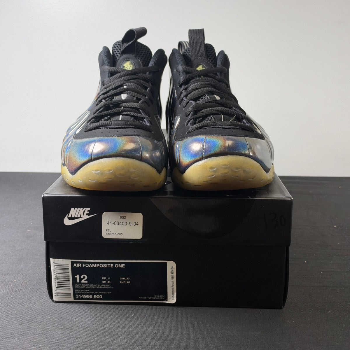 Nike Air Foamposite One Hologram (Size 12) - Image 2