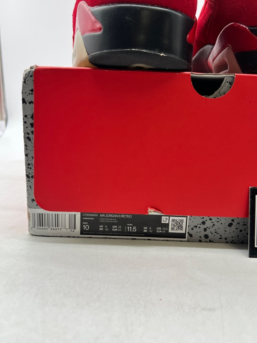 Jordan 6 Retro Toro Bravo 10 (Lightly Worn Pre-Owned) - Image 6