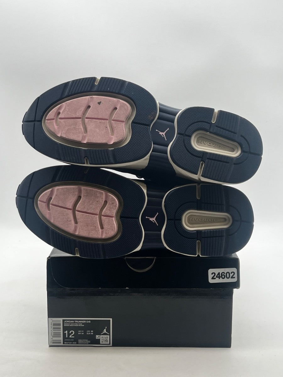 Jordan Trunner O/S Midnight Navy Light Orewood Brown 12 (Lightly Worn Pre-Owned)JordanMidnight Navy/Thunder Blue/Light Orewood Brown/Pink Foam - Image 8