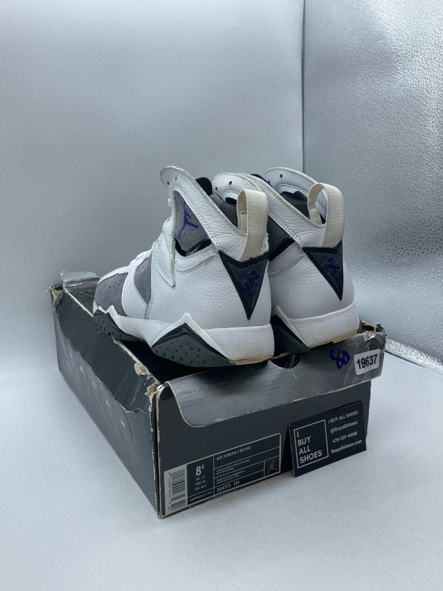 Jordan 7 Retro Flint 8.5 (Moderately Worn Pre-Owned) - Image 4