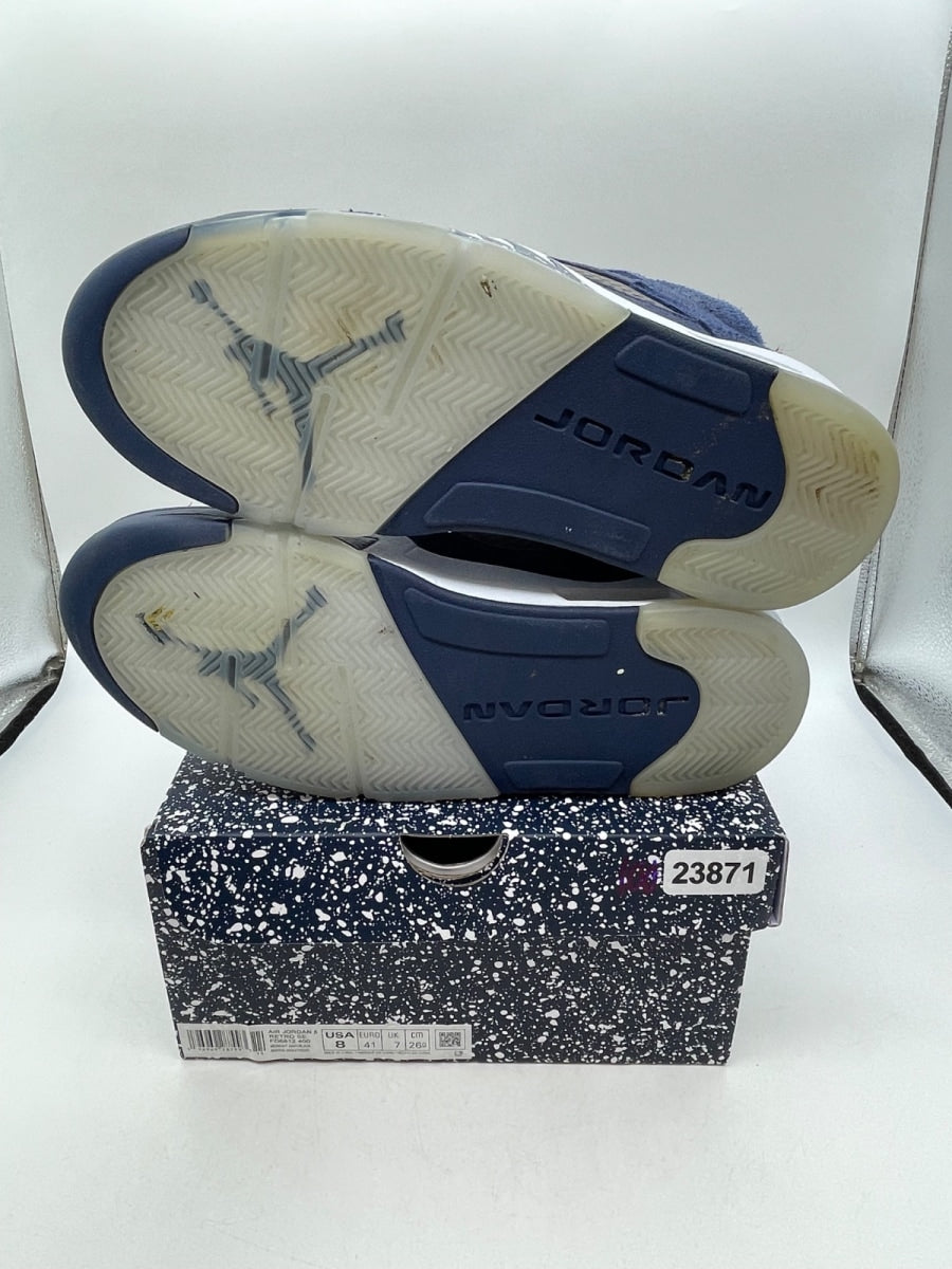 Jordan 5 Retro Midnight Navy 8 (Moderately Worn Pre-Owned)JordanMidnight Navy/Black/Football Grey - Image 7