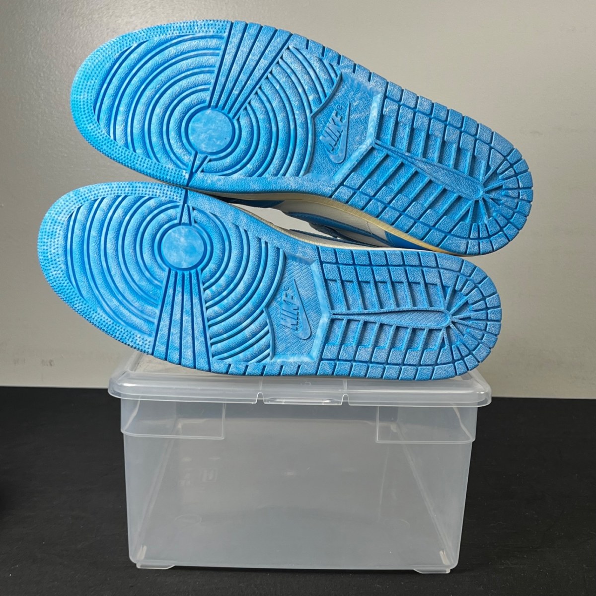 Jordan 1 Retro High OG UNC Reimagined 11 (New Pre-Owned)JordanDark Powder Blue/Dark Powder Blue-Sail - Image 5