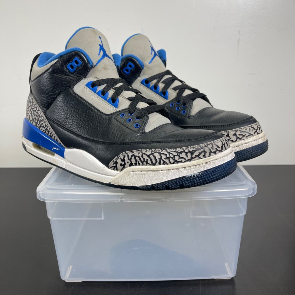 Jordan 3 Retro Sport Blue (Size 12) - Image 1