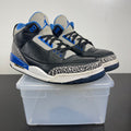 Jordan 3 Retro Sport Blue (Size 12) - Image 1