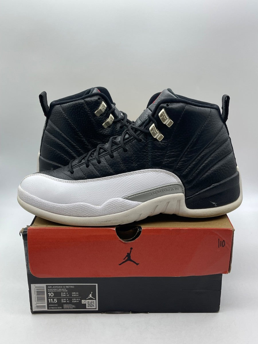 Jordan 12 Retro Playoffs (2022) 10 (Moderately Worn Pre-Owned) - Image 1