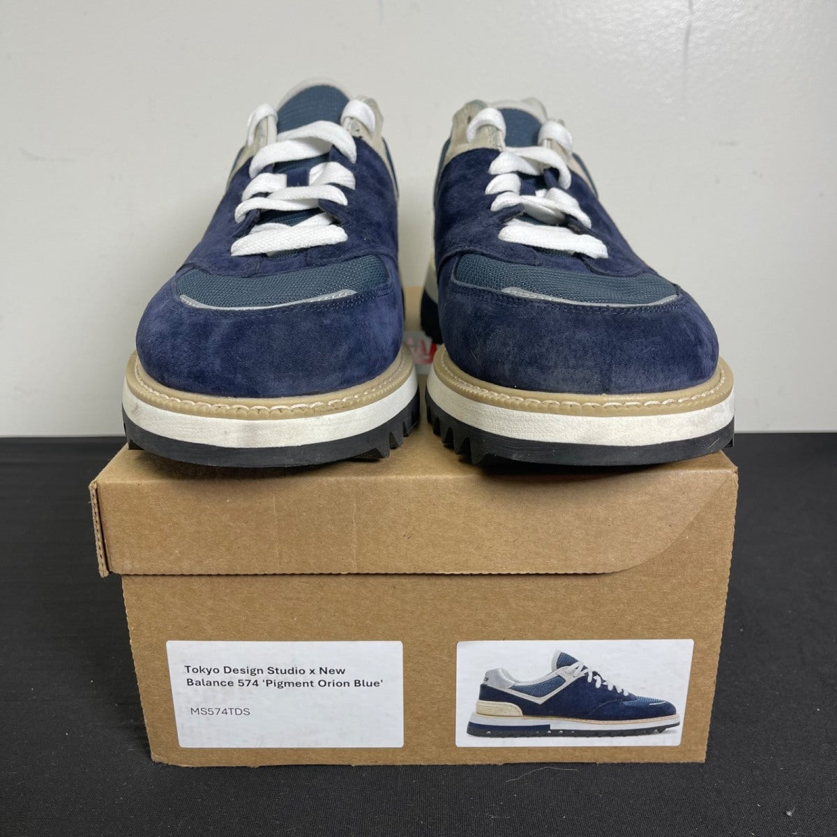 Tokyo Design Studio x New Balance 574 'Pigment Orion Blue' (Size 12) - Image 2