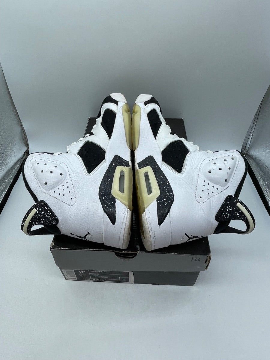 Jordan 6 Retro Oreo 11.5 (Moderately Worn Pre-Owned)JordanWhite/Black-Speckle - Image 6