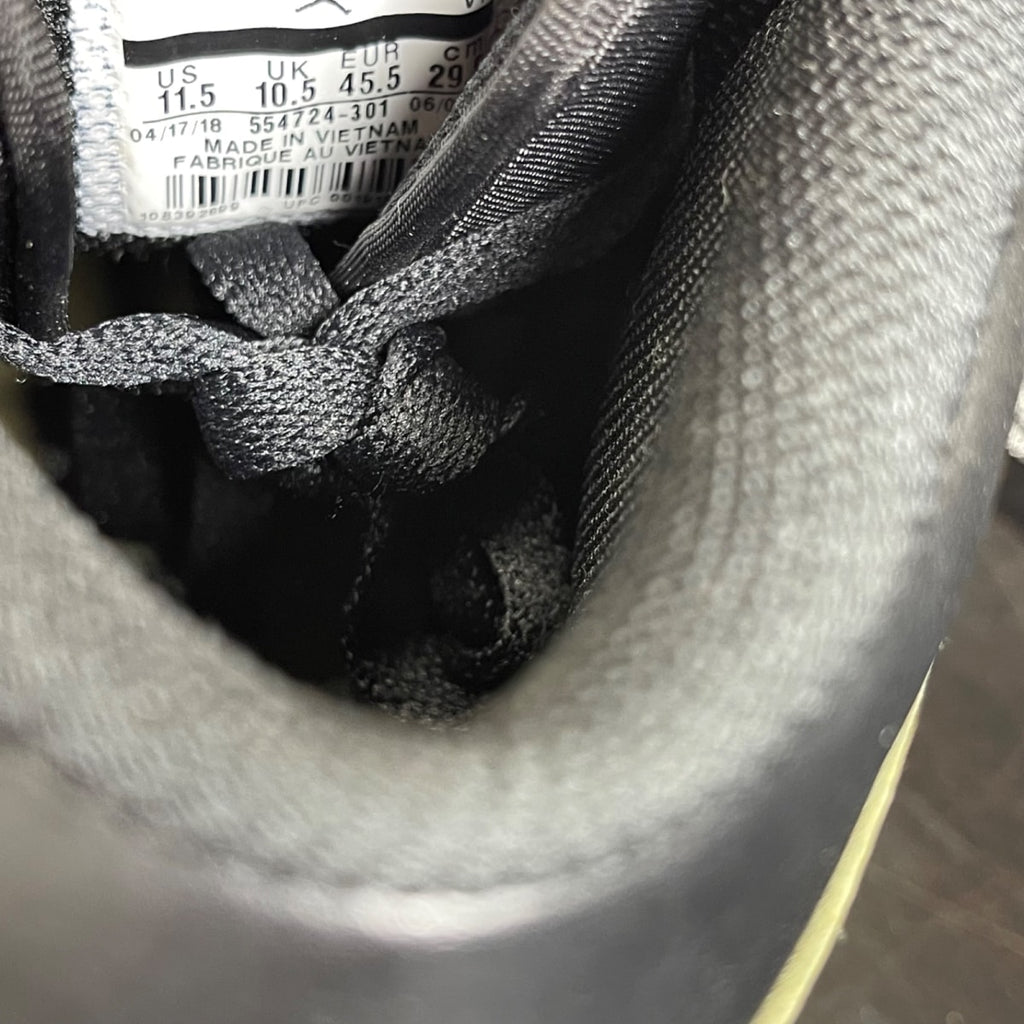 Air Jordan 1 Mid 'Olive Canvas' 11.5 (Moderately Worn Pre-Owned)Air Jordan - Image 6