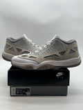Jordan 11 Retro Low IE Light Orewood Brown 14 (Lightly Worn Pre-Owned)JordanLight Orewood Brown/Neutral Grey/White/Cement - Image 1