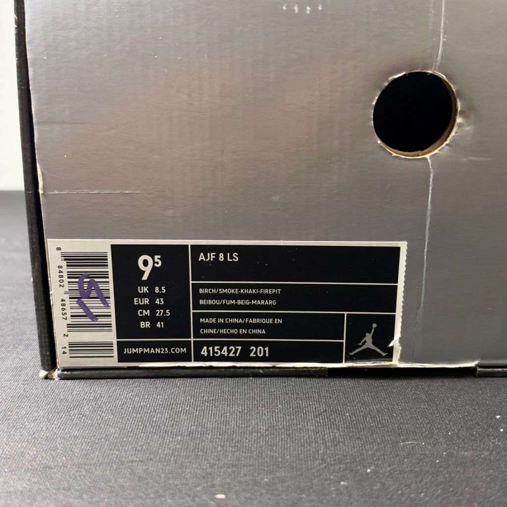 Air Jordan Force 8 'Birch Firepit' (Size 9.5) - Image 4