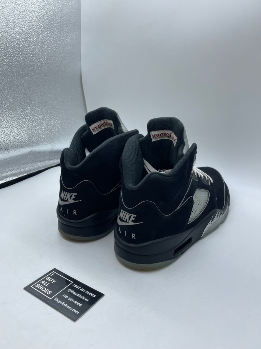 Jordan 5 Retro OG Black Metallic Reimagined 11.5 (Moderately Worn Pre-Owned) - Image 5