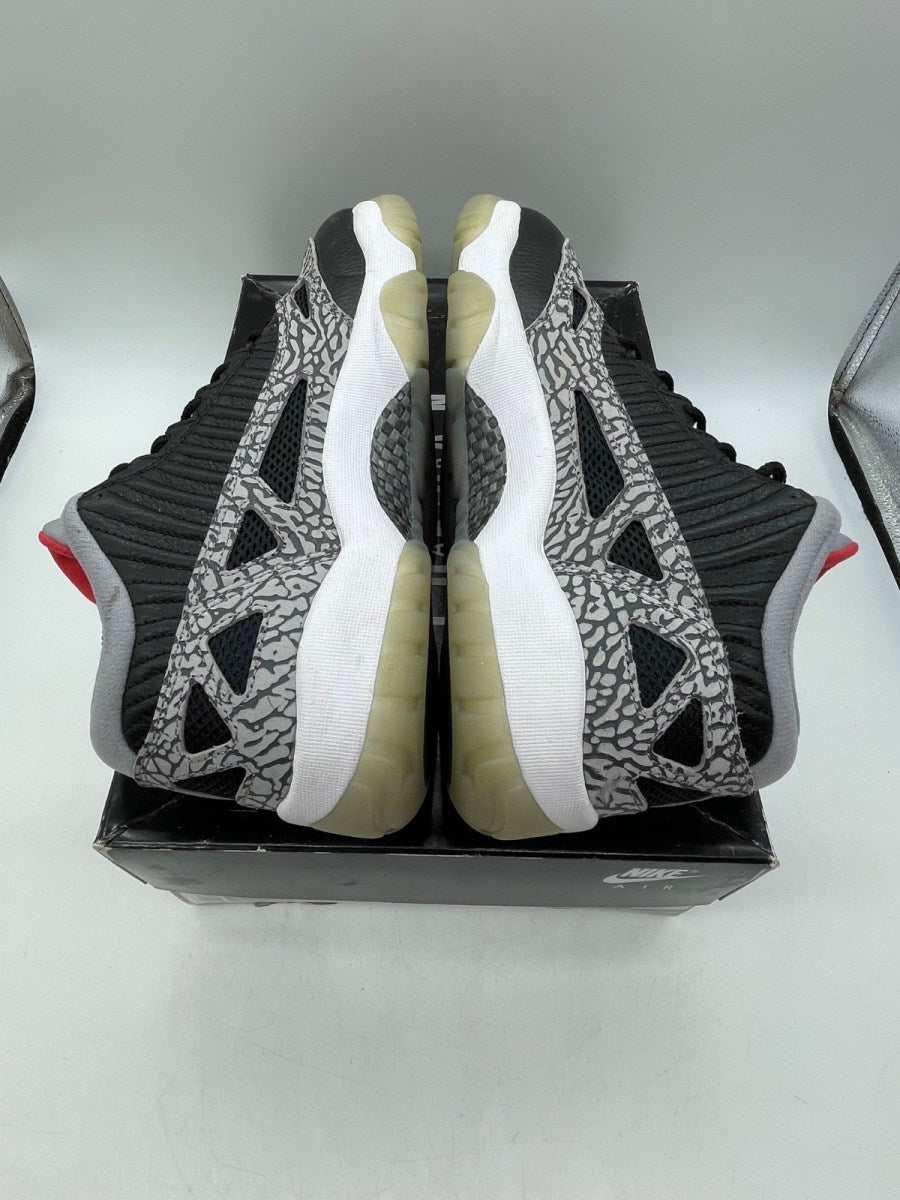 Jordan 11 Retro Low IE Black Cement 8 (Moderately Worn Pre-Owned) - Image 6