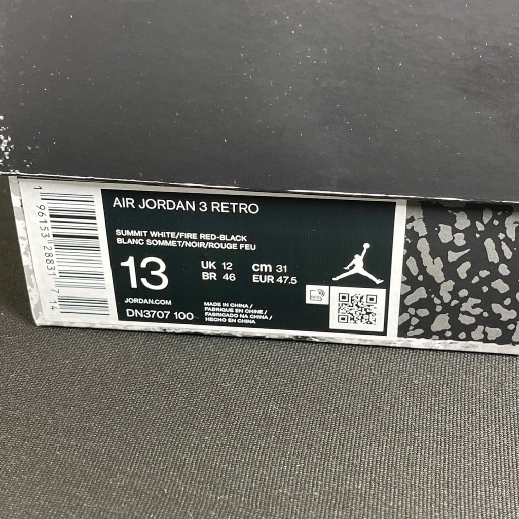 Jordan 3 Retro White Cement Reimagined (Size 13) - aux