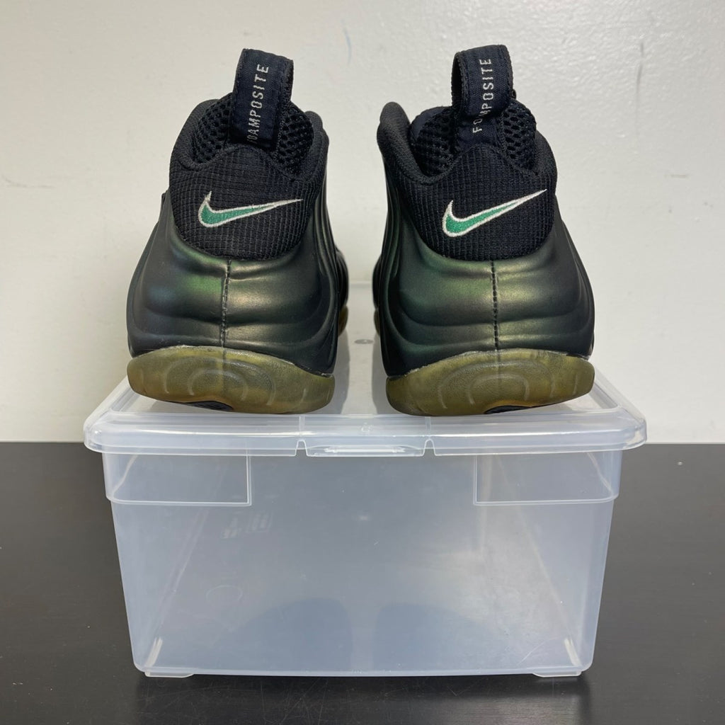 Nike Air Foamposite Pro Pine Green 11 (Moderately Worn Pre-Owned)NikePine Green/Black - Image 5