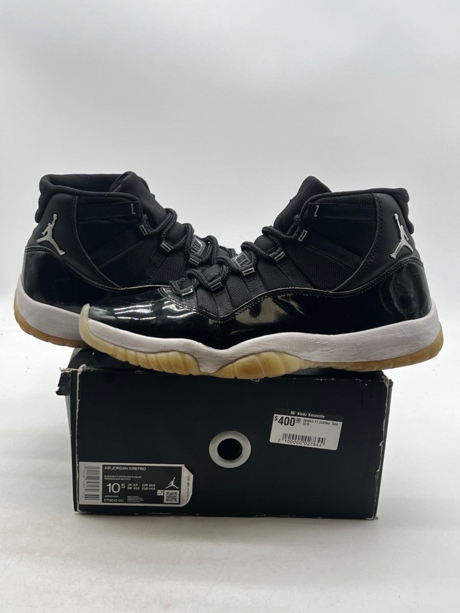 Jordan 11 Retro Jubilee 25th Anniversary 10.5 (Heavily Worn Pre-Owned) - Image 1
