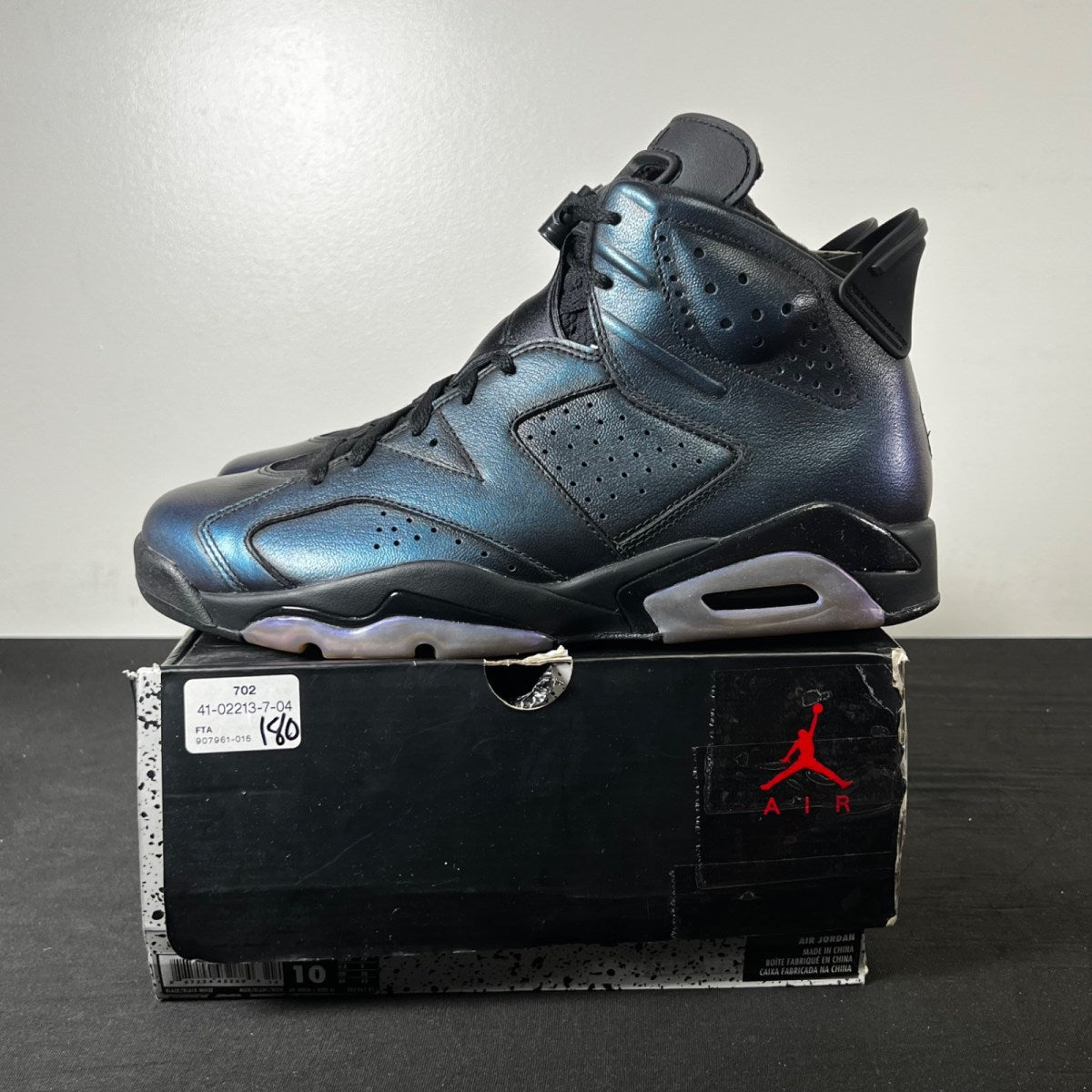 Jordan 6 Retro All-Star Chameleon (2017) (Size 10) - Image 3