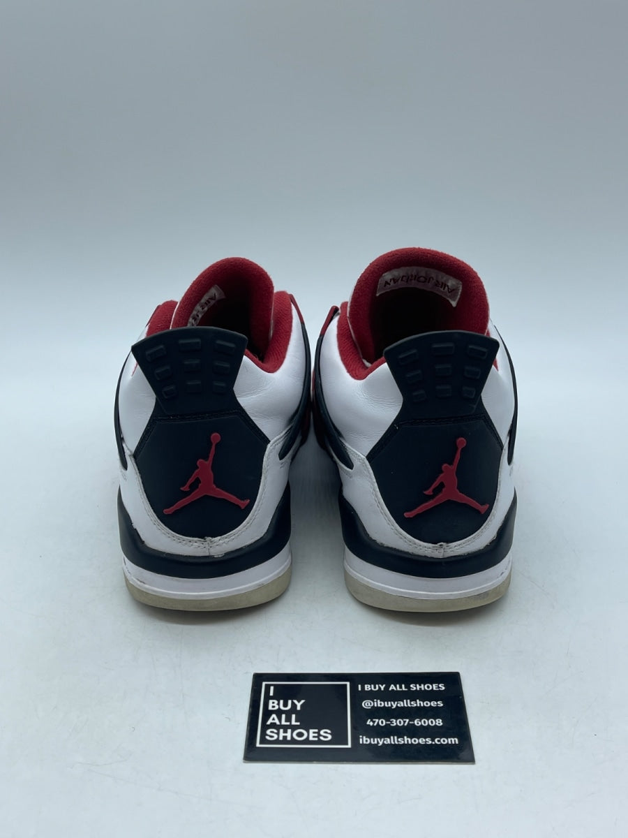 Jordan 4 Retro Fire Red (2012) 9.5 (Heavily Worn Pre-Owned) - Image 3