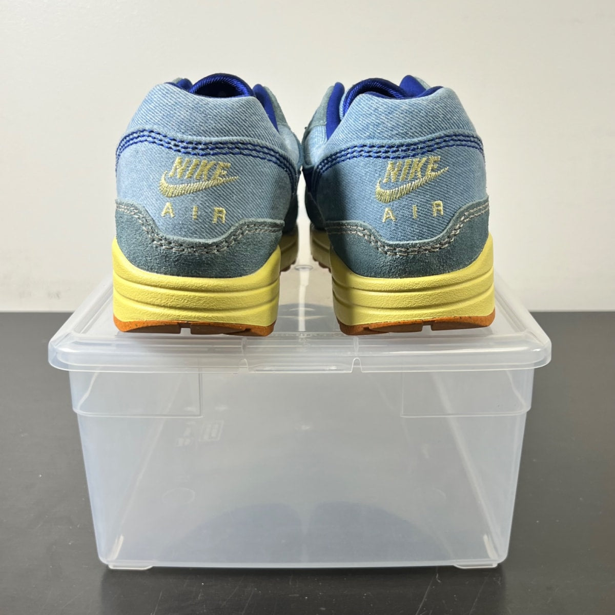 Nike Air Max 1 PRM Dirty Denim (Size 12) Lightly Worn - Image 4