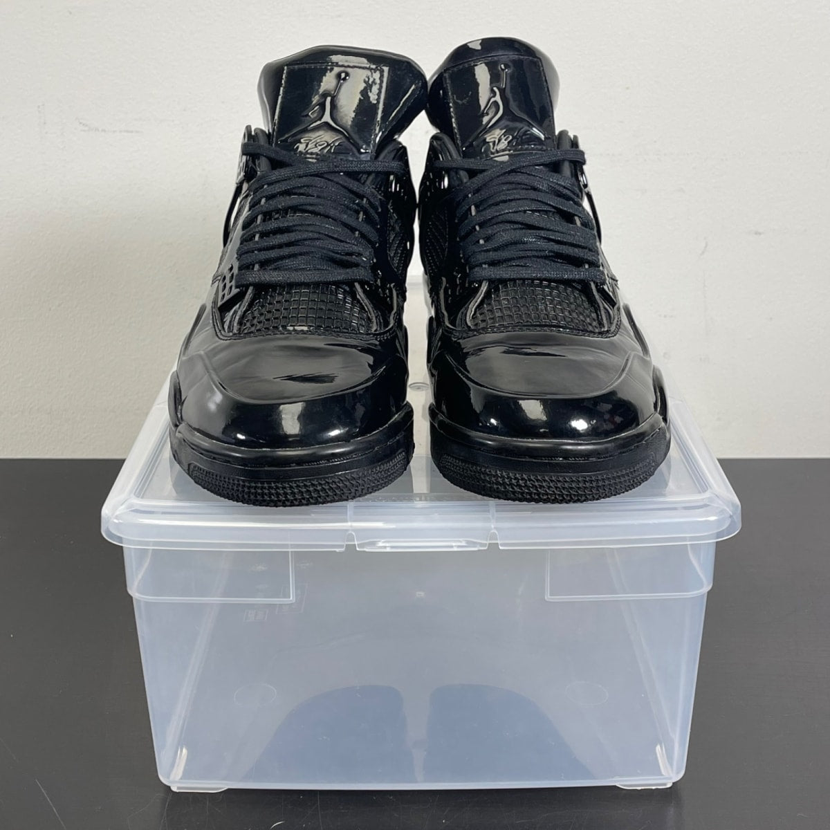 Jordan 4 Retro 11Lab4 Black (Size 9.5) Moderately Worn - Image 2