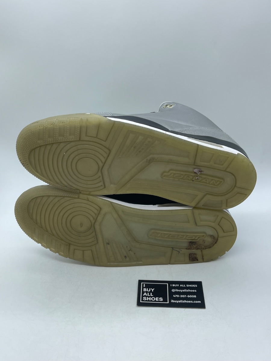 Jordan 3 Retro 5Lab3 Silver 13 (Moderately Worn Pre-Owned) - Image 7