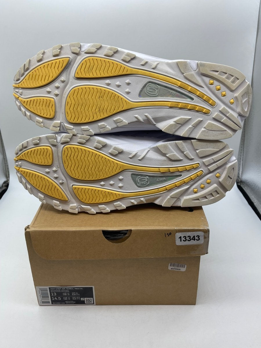 Nike Hot Step Air Terra Drake NOCTA White 13 (Moderately Worn Pre-Owned)NikeWhite/Chrome - Image 7