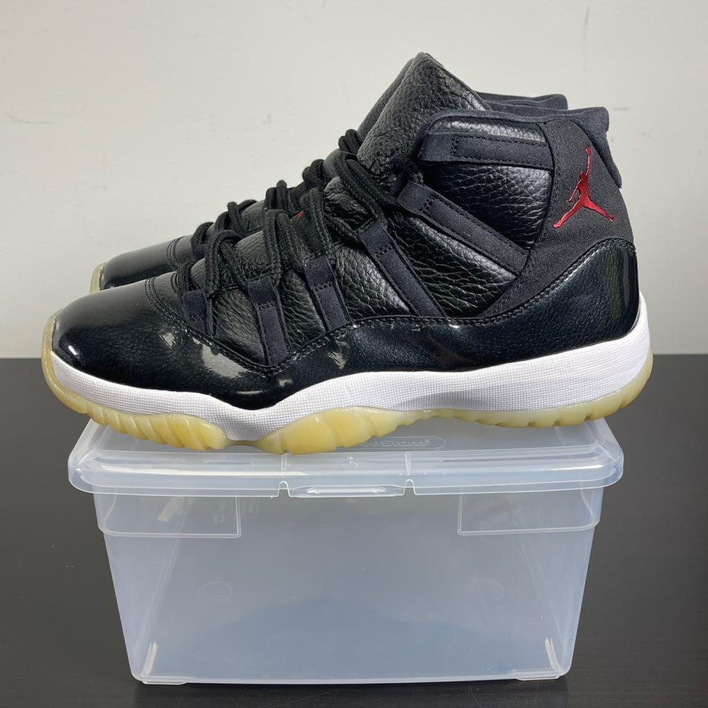 Jordan 11 Retro 72-10 9 (Moderately Worn Pre-Owned)JordanBlack/Gym Red-White-Anthracite - Image 3