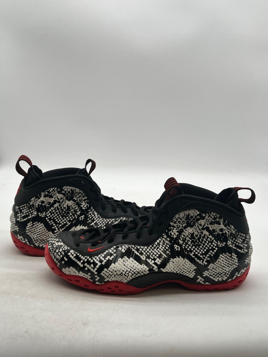Nike Air Foamposite One Albino Snakeskin 10.5 (Moderately Worn Pre-Owned) - Image 1