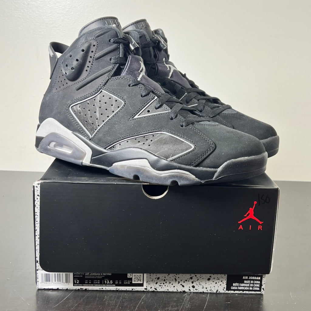 Jordan 6 Retro Cap and Gown 12 (Lightly Worn Pre-Owned)JordanBlack/Multi-Color/Multi-Color - Image 1