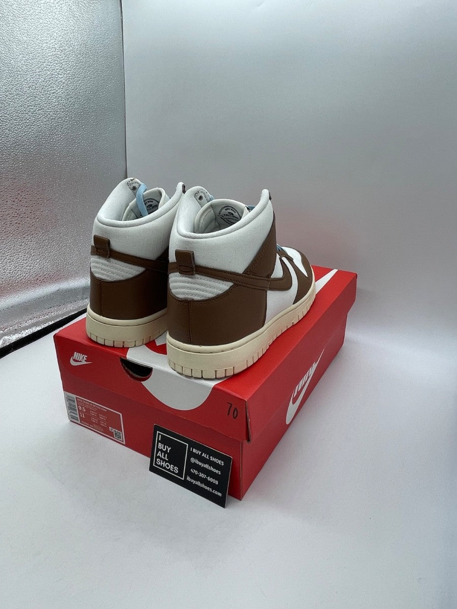 Nike Dunk High PRM Vintage Pecan Sail 9.5 (Moderately Worn Pre-Owned) - Image 5