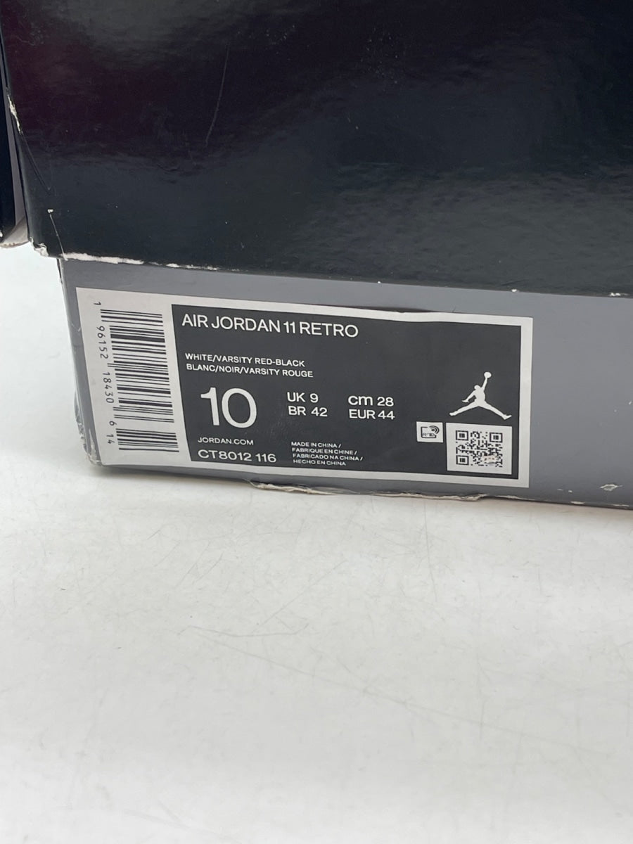 Jordan 11 Retro Cherry (2022) 10 (Heavily Worn Pre-Owned) - Image 9