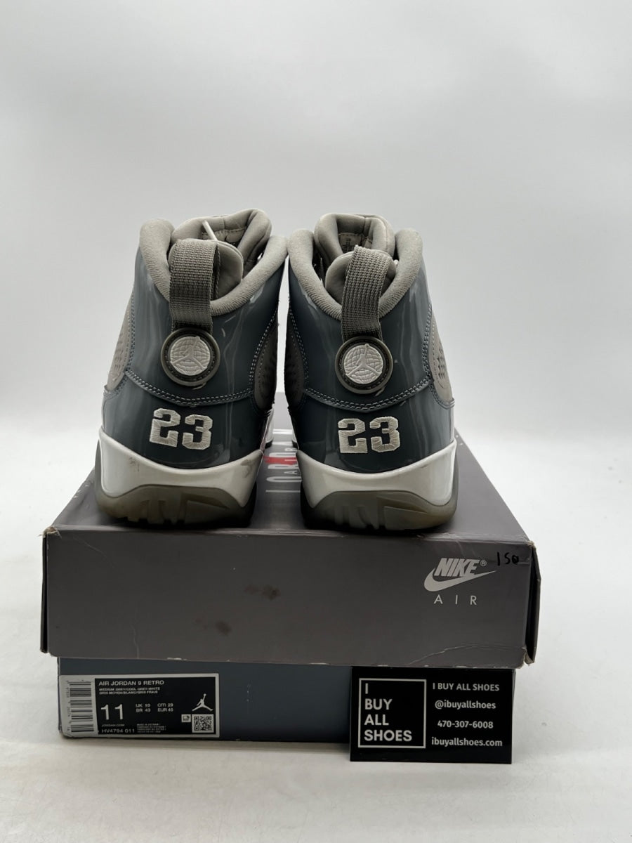 Jordan 9 Retro Cool Grey (2025) 11 (Lightly Worn Pre-Owned) - Image 3