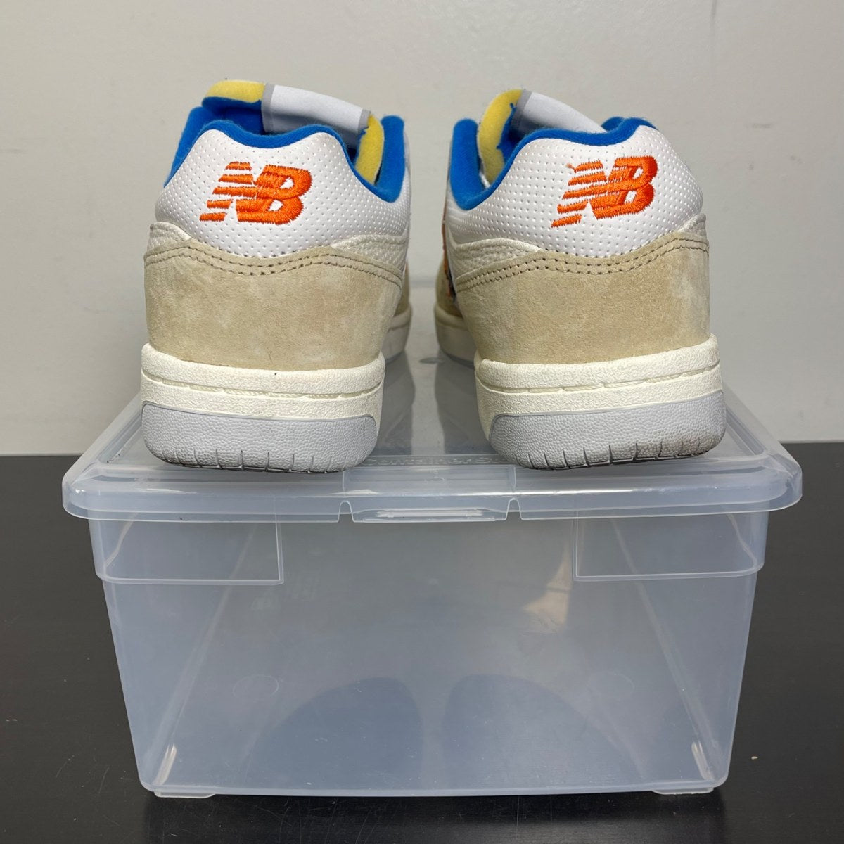 New Balance Numeric 480 Kith Madison Square Garden Tan Orange 11 (Moderately Worn Pre-Owned)New BalanceTan/Orange - Image 4