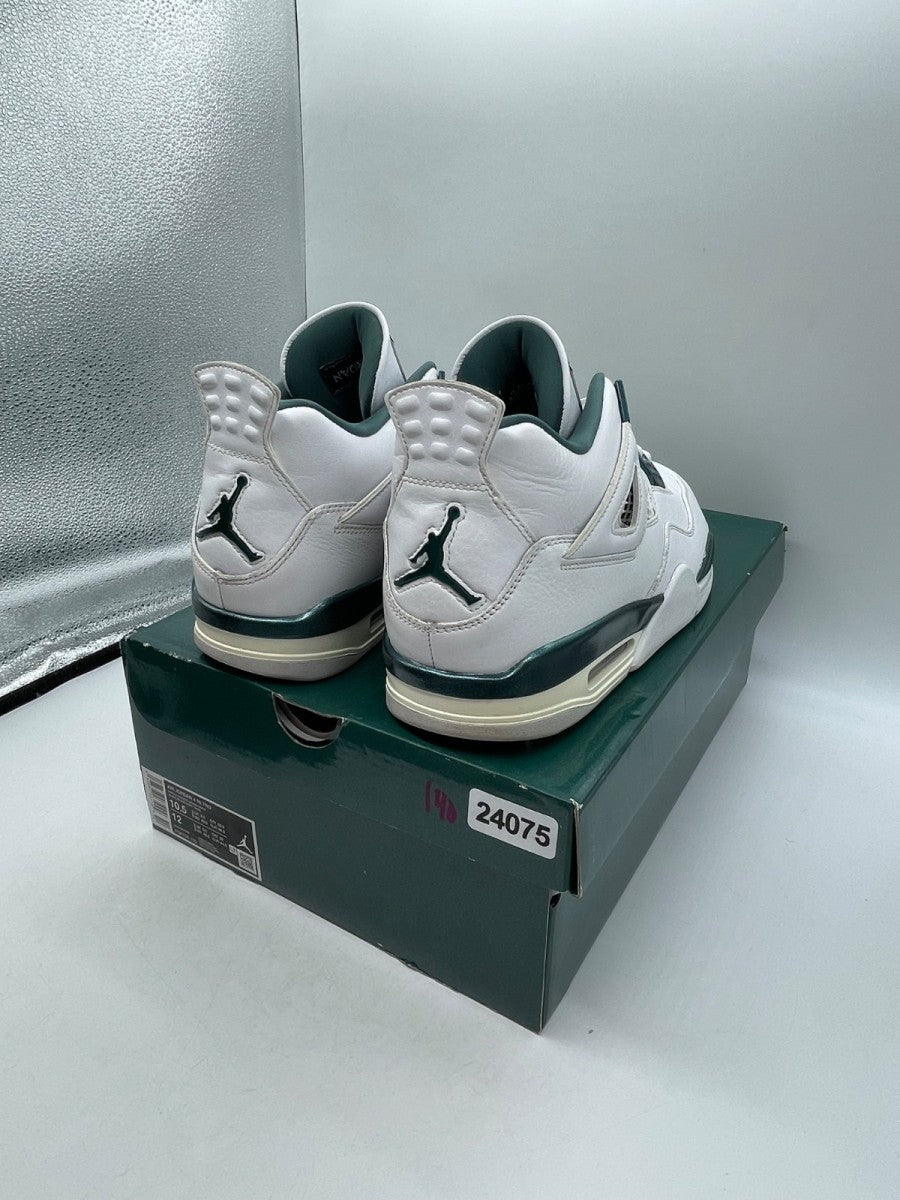 Jordan 4 Retro Oxidized Green 10.5 (Moderately Worn Pre-Owned)JordanWhite/Oxidized Green/White/Neutral Grey - Image 5